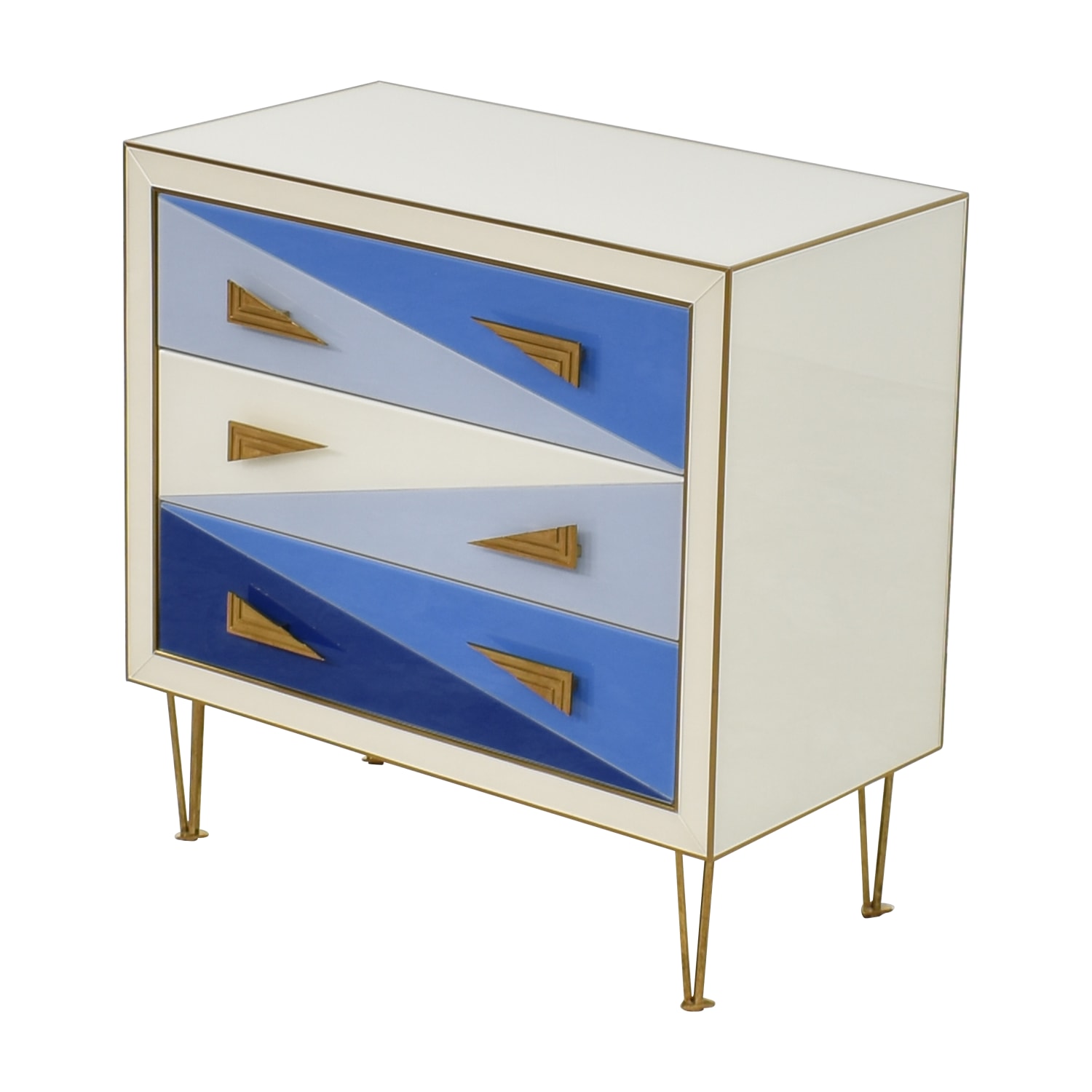 Jonathan Adler Jonathan Adler Harlequin Three Drawer Chest dimensions