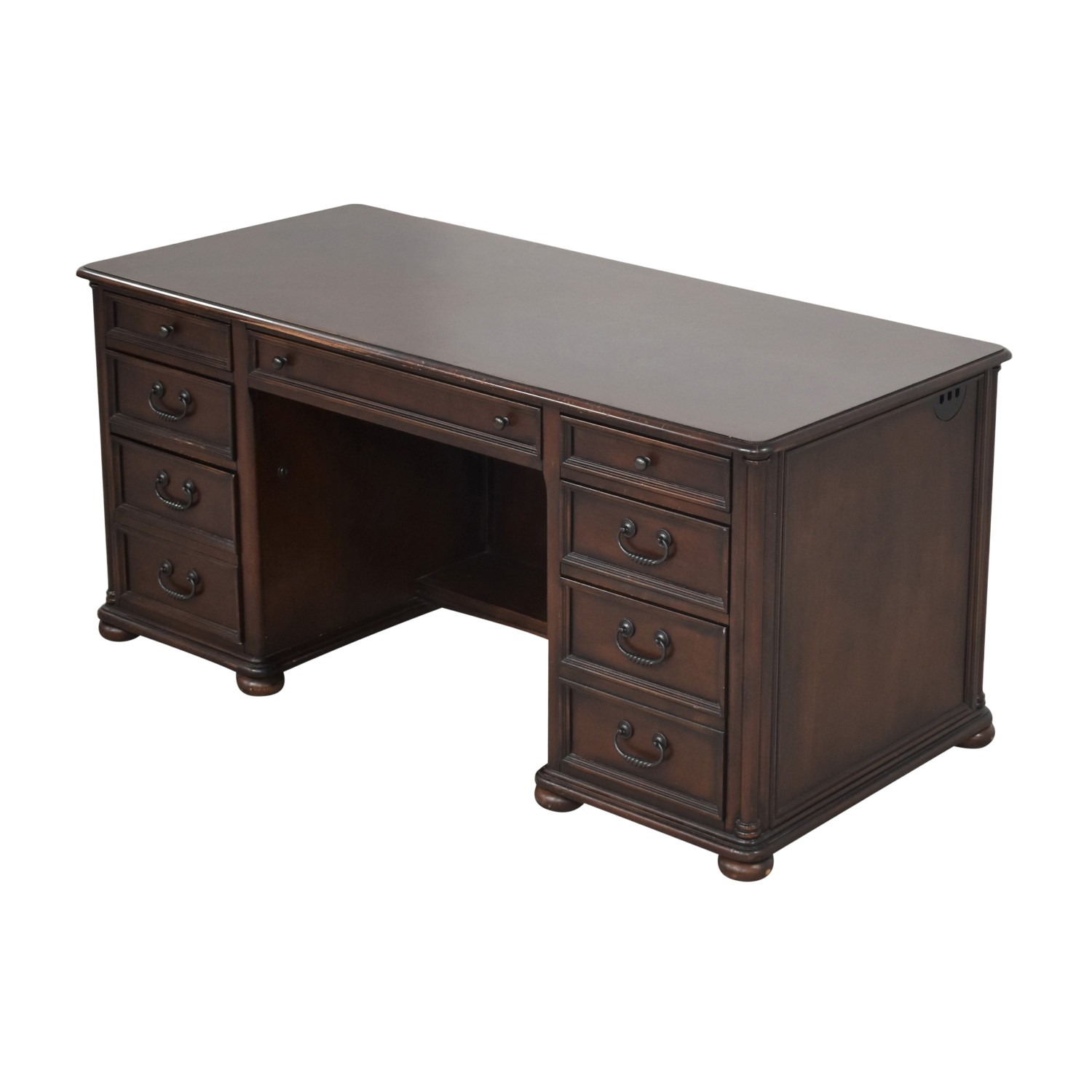 shop Shenandoah Valley Furniture Traditional Executive Desk Shenandoah Valley Furniture Home Office Desks