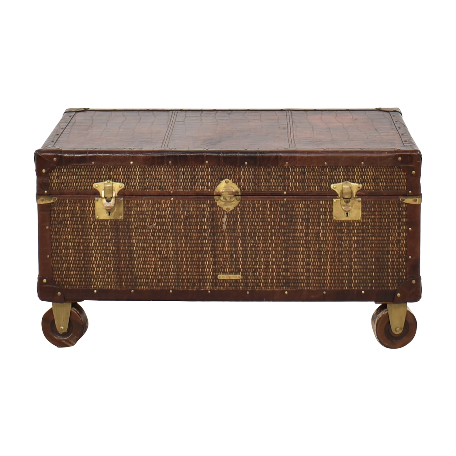 Baker Furniture Milling Road Vintage Trunk, 68% Off