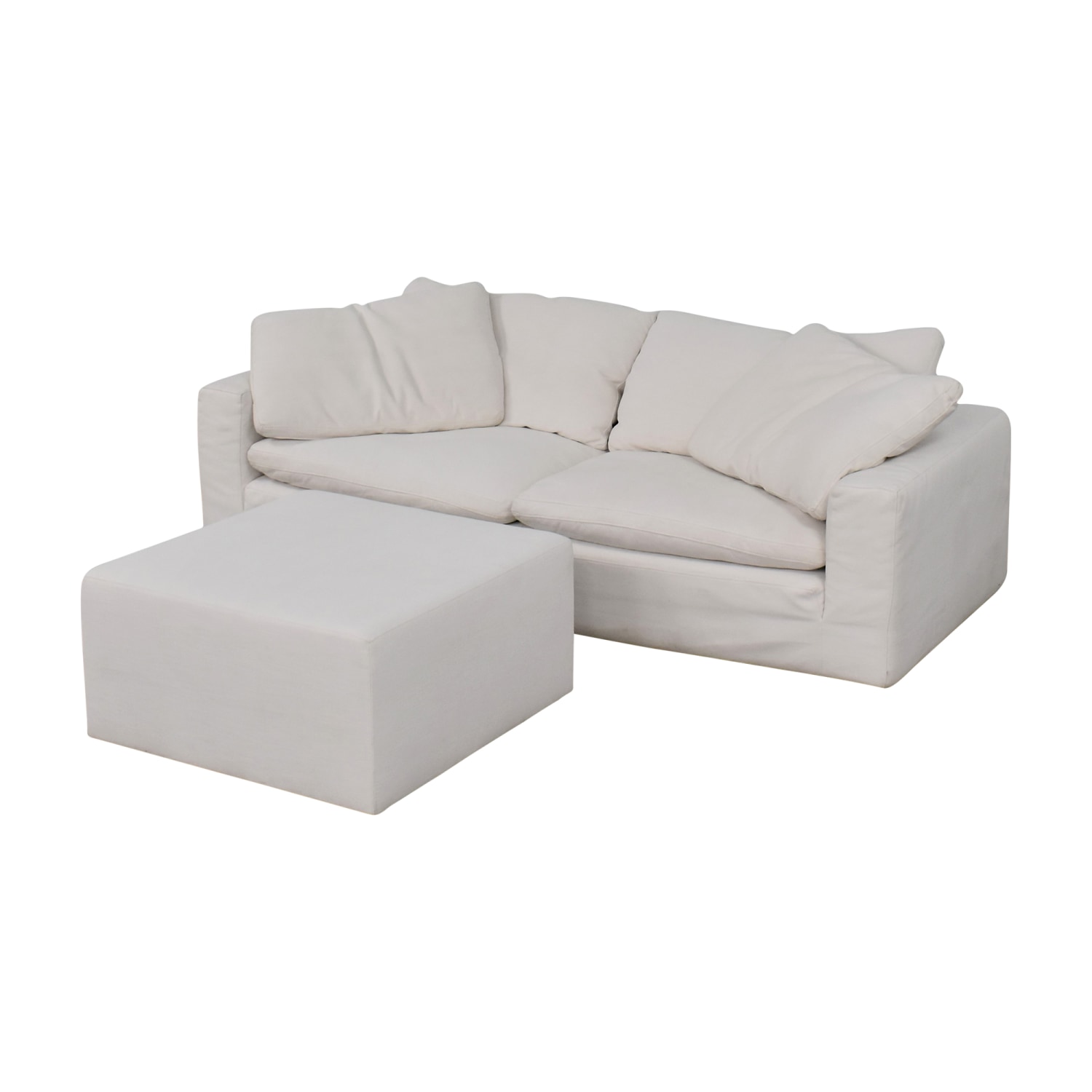 Restoration Hardware Restoration Hardware Cloud Sofa with Ottoman  coupon