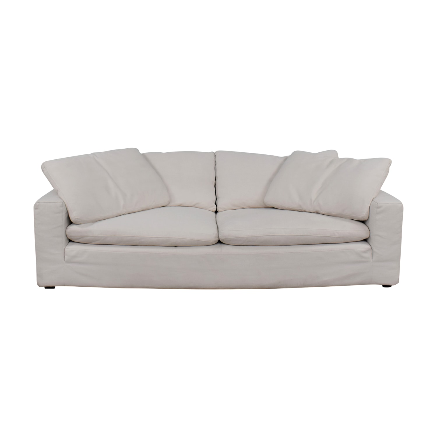 Restoration Hardware Cloud Sofa with Ottoman  / Sofas