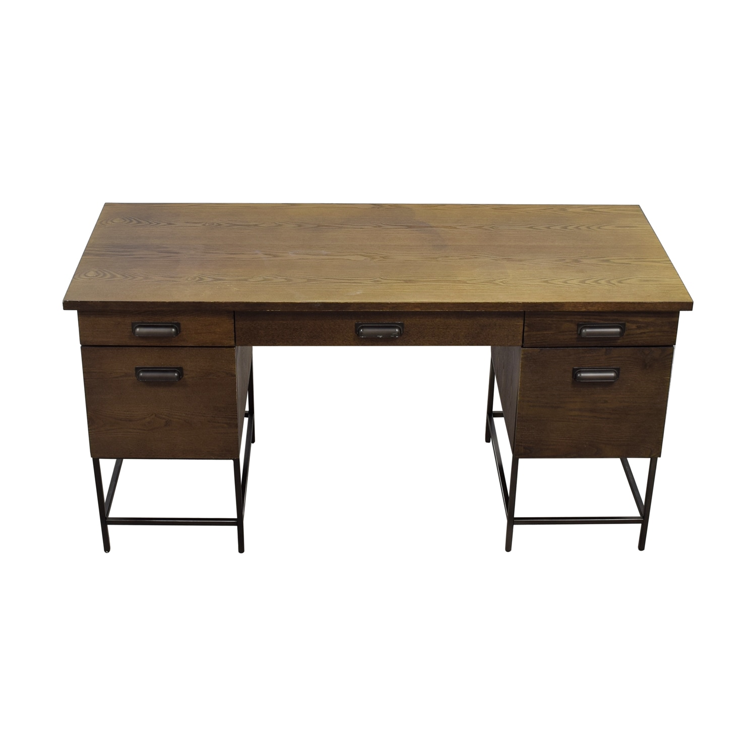 West Elm West Elm Rustic Wood Desk nj