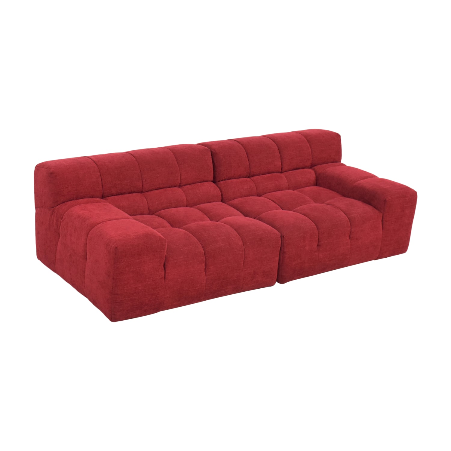  Modern Tufted 2-Piece Sectional Sofa  nj