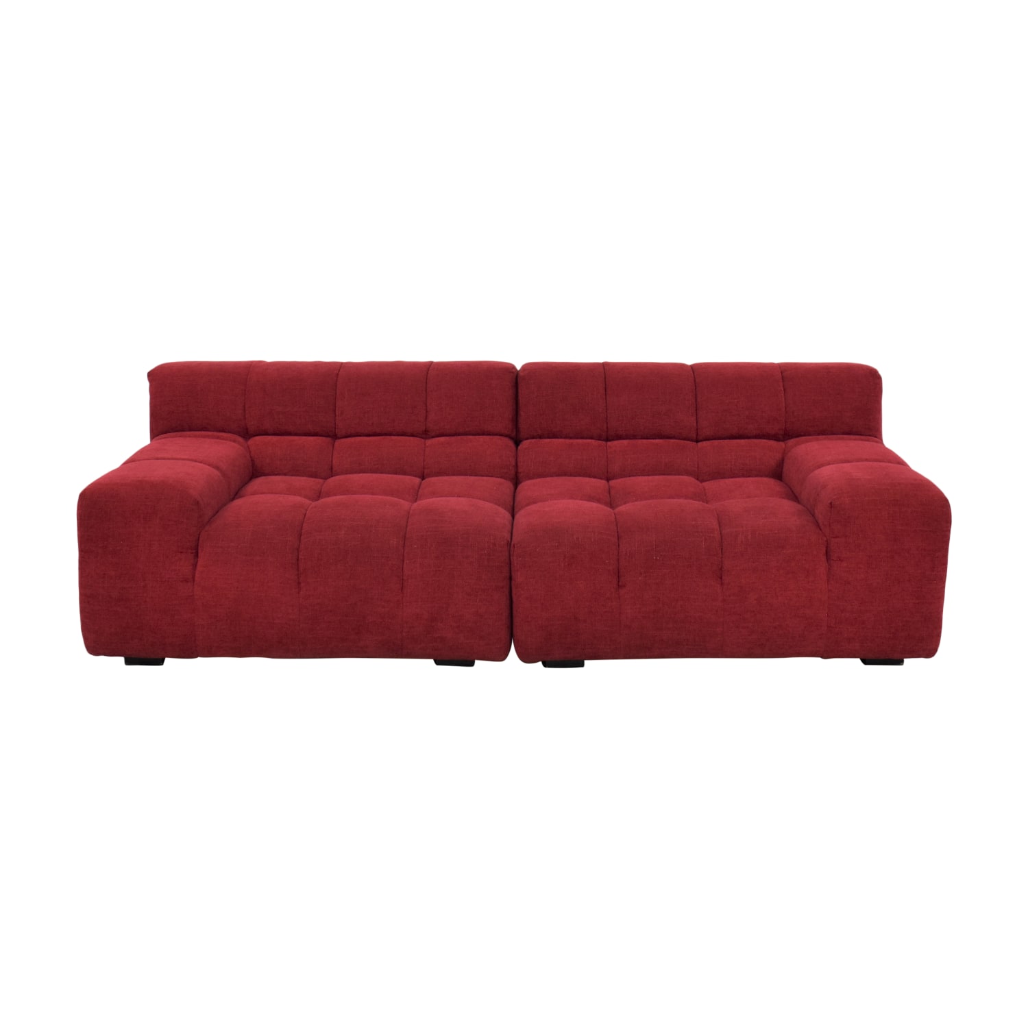  Modern Tufted 2-Piece Sectional Sofa  for sale