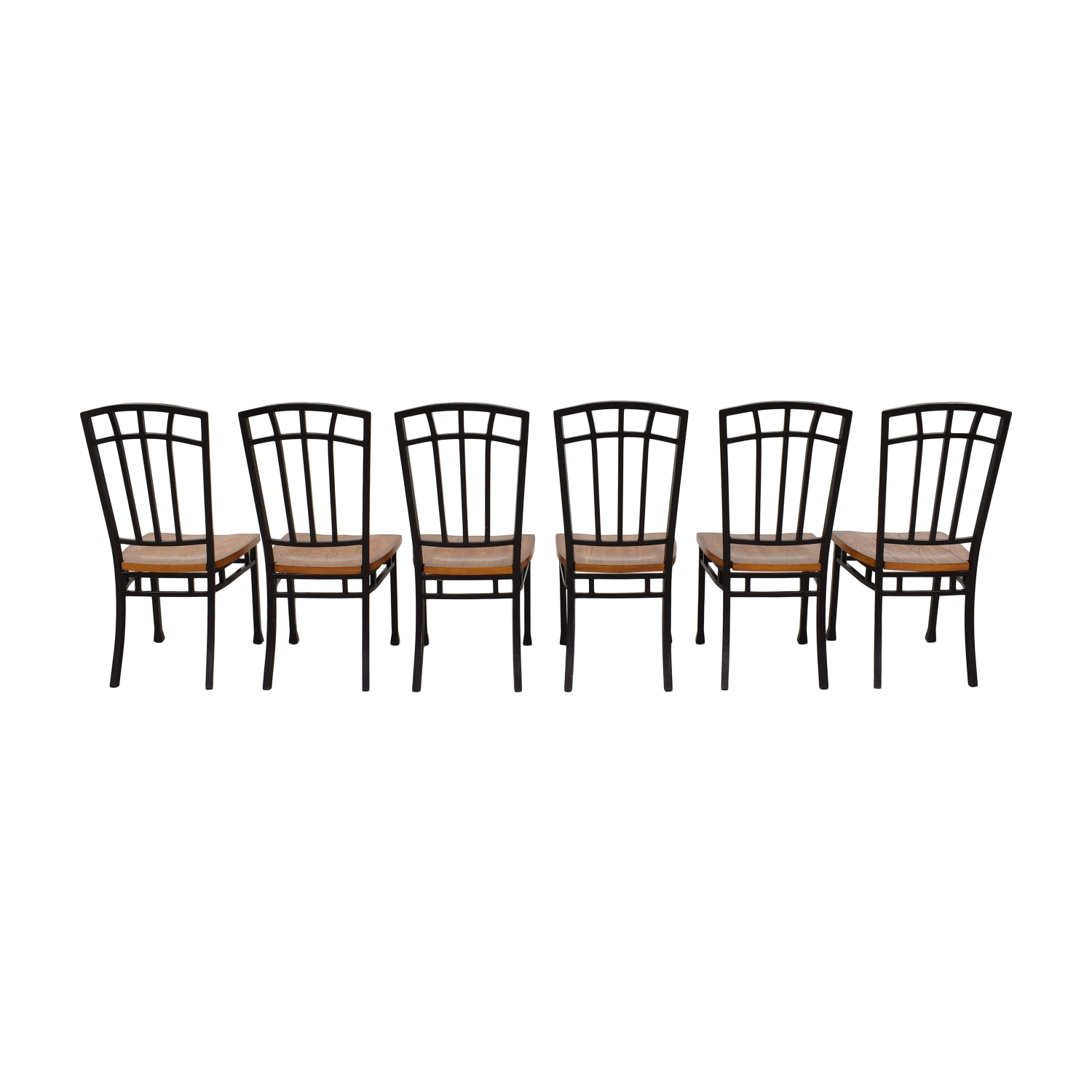 Platypus Modern High Back Dining Side Chairs  used