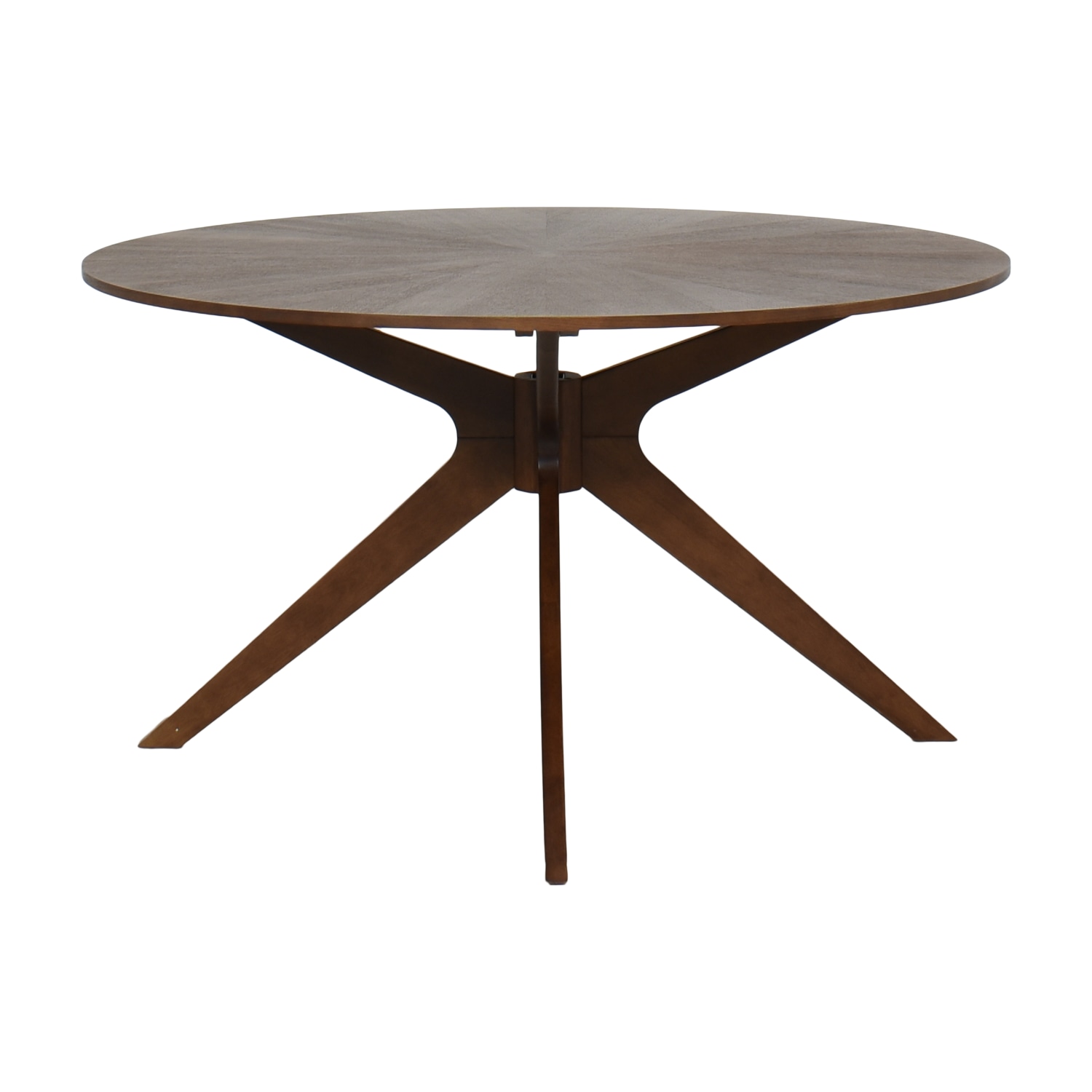 Conan Round Oak Dining Table for 4