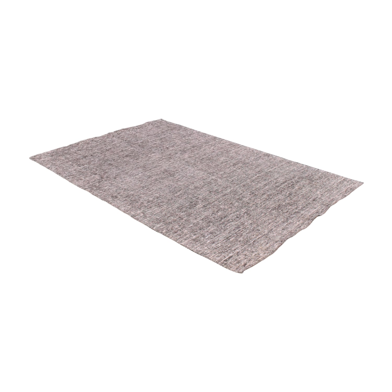 Brown and Grey Flatweave Chenille Rug - 3'6 x 5'6 – abc carpet