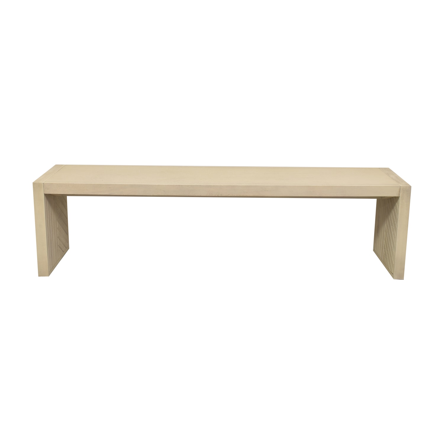 Crate & Barrel Dunewood Dining Bench | 32% Off | Kaiyo