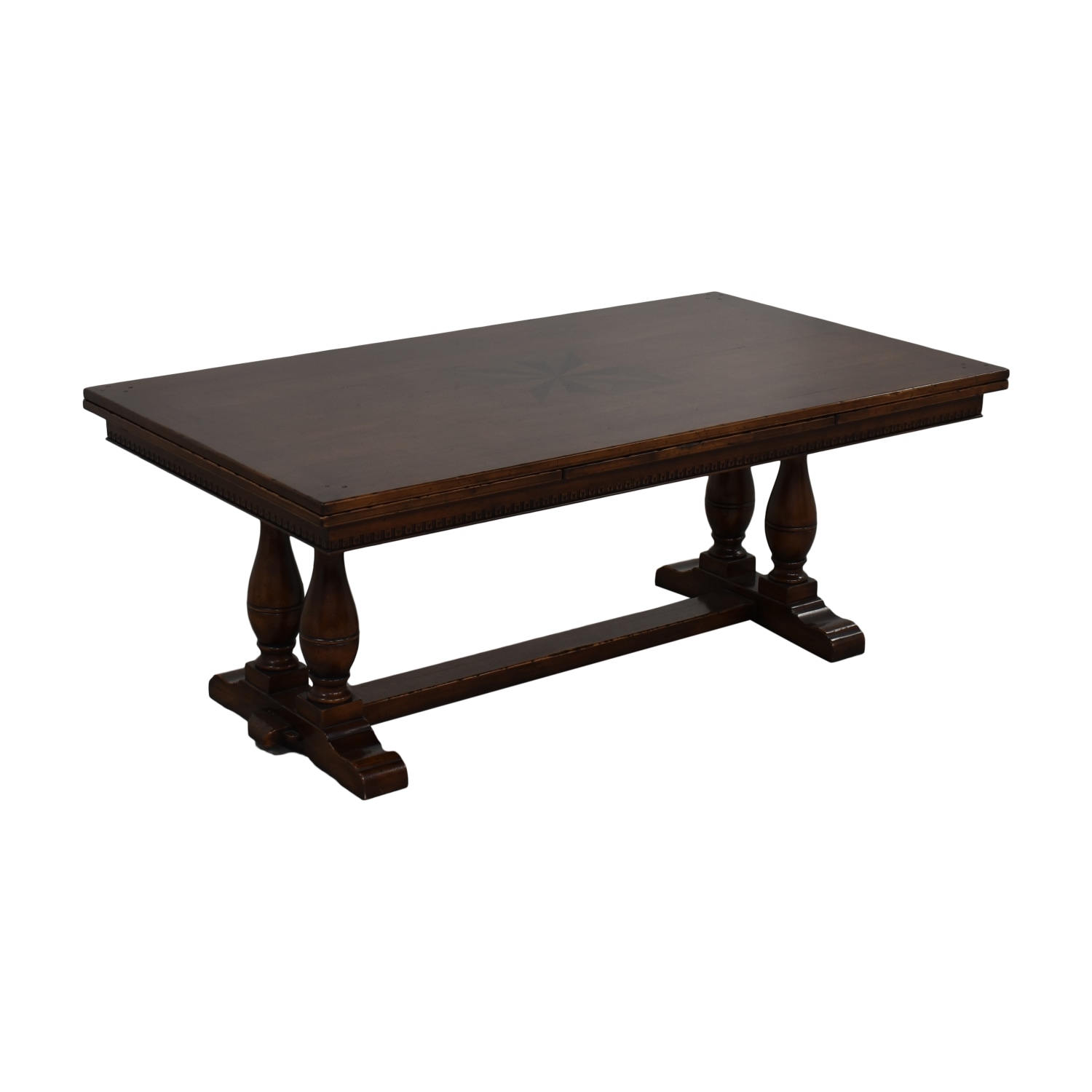 Selva Modern Extendable Trestle Dining Table | 71% Off | Kaiyo