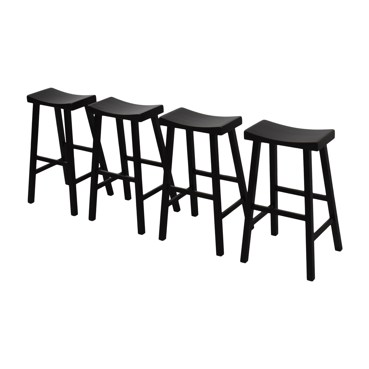 Pottery Barn Tibetan Bar Stools  / Stools