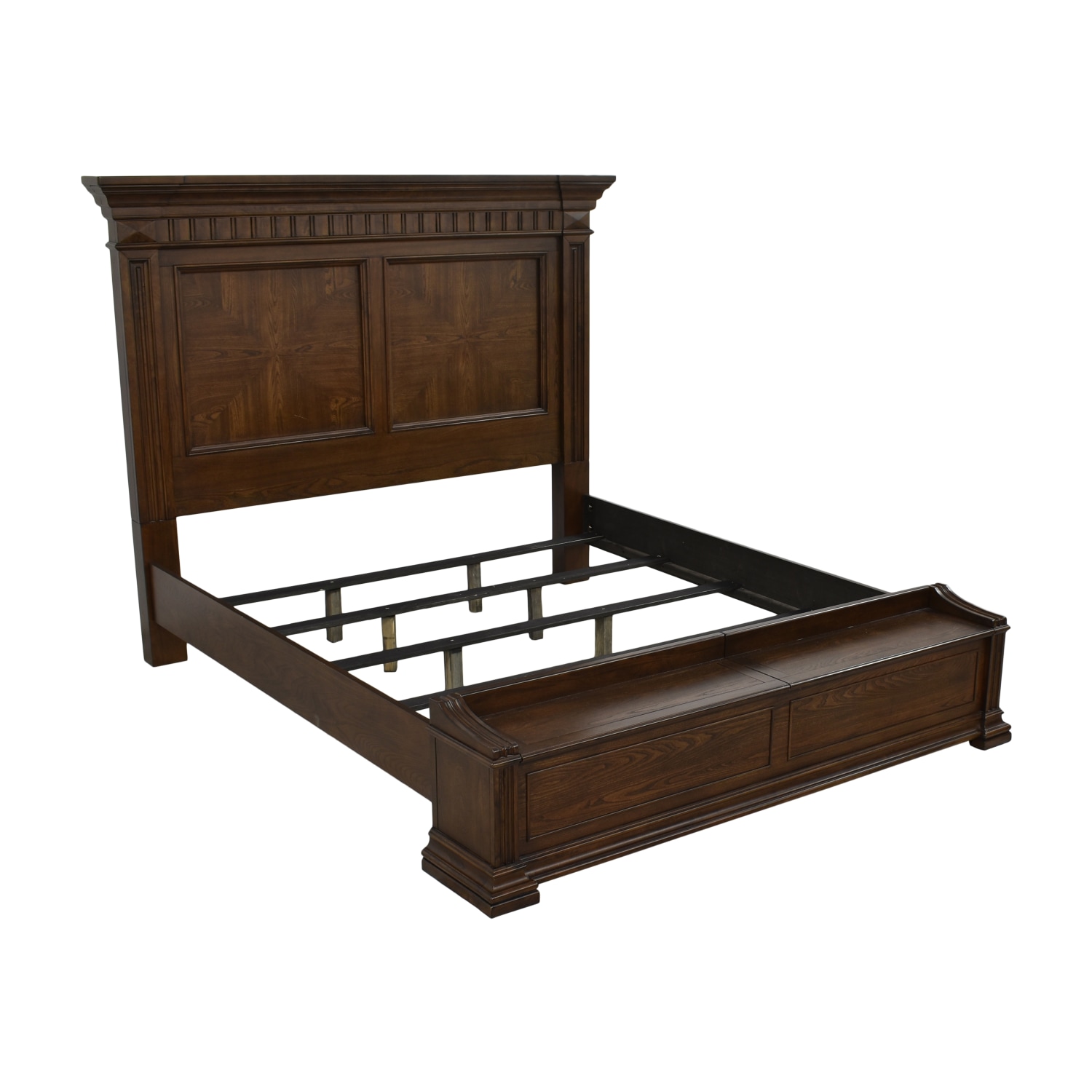 shop Havertys Breckenridge King Storage Bed  Havertys Beds