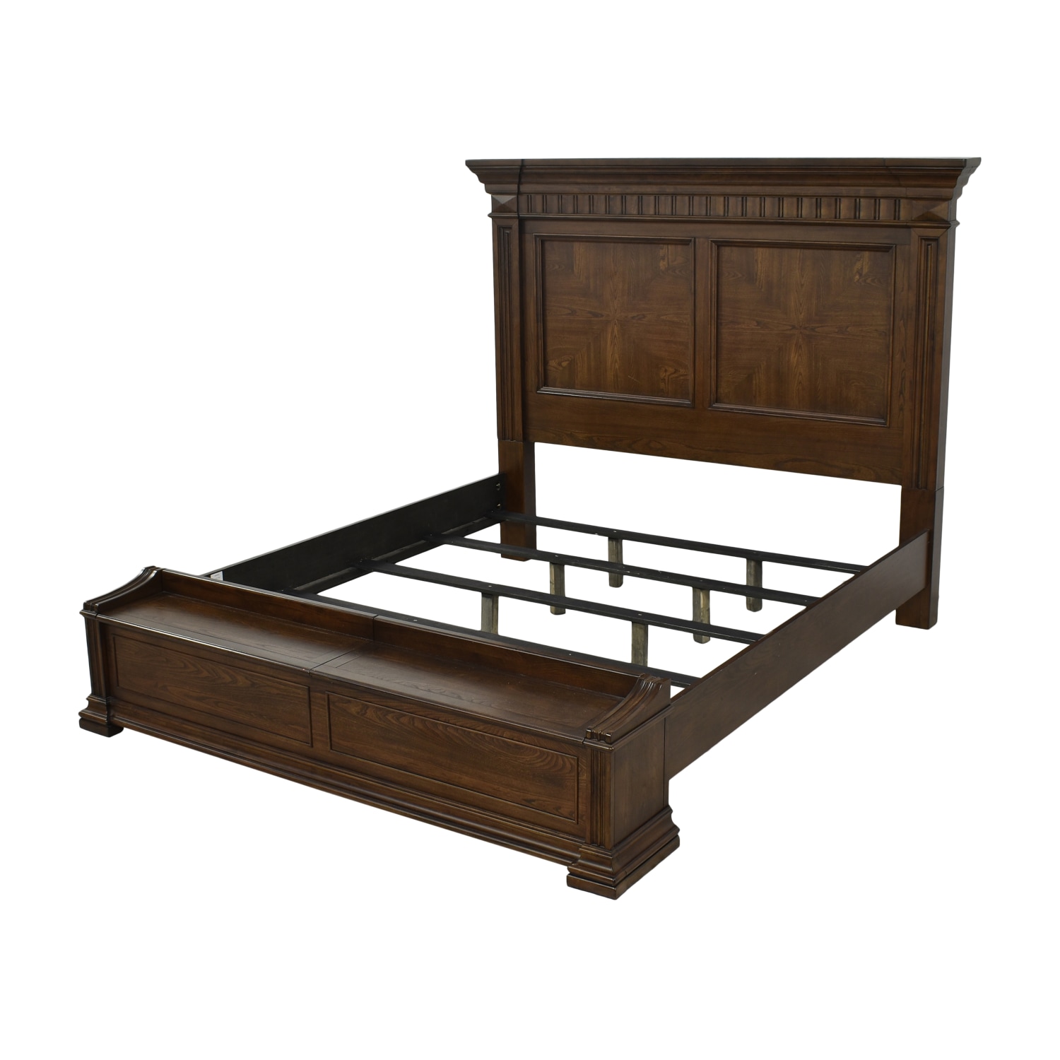 Havertys Breckenridge King Storage Bed  / Beds