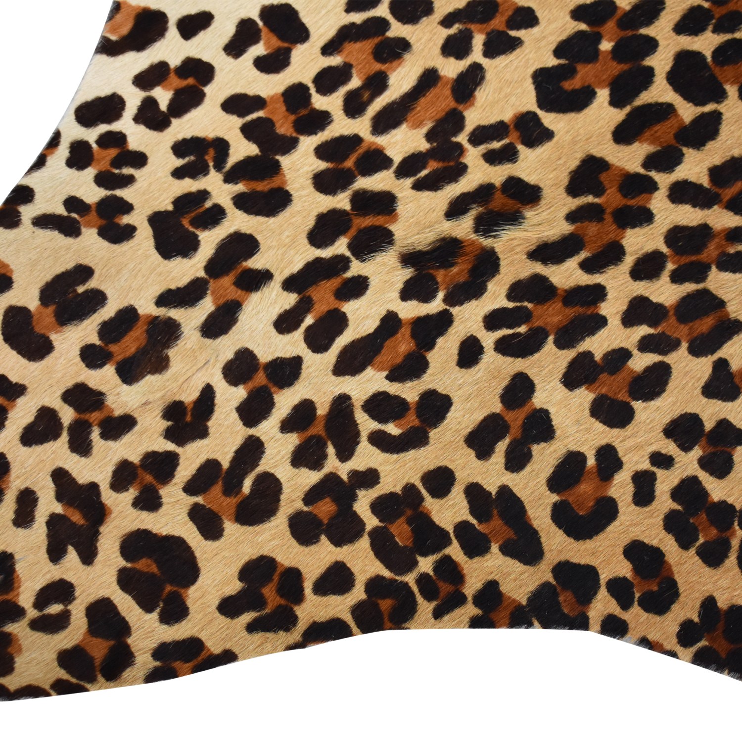 Leopard Print Rug Second Hand 