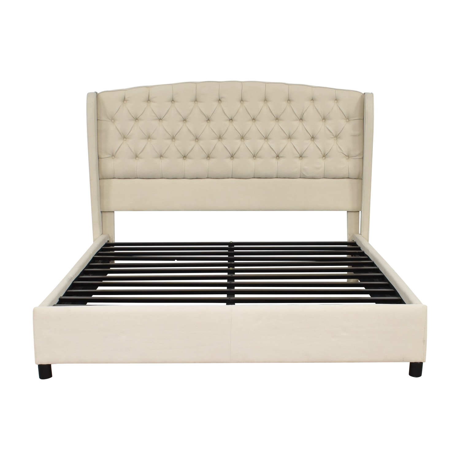 Noble House Tufted Queen Bed | 72% Off | Kaiyo