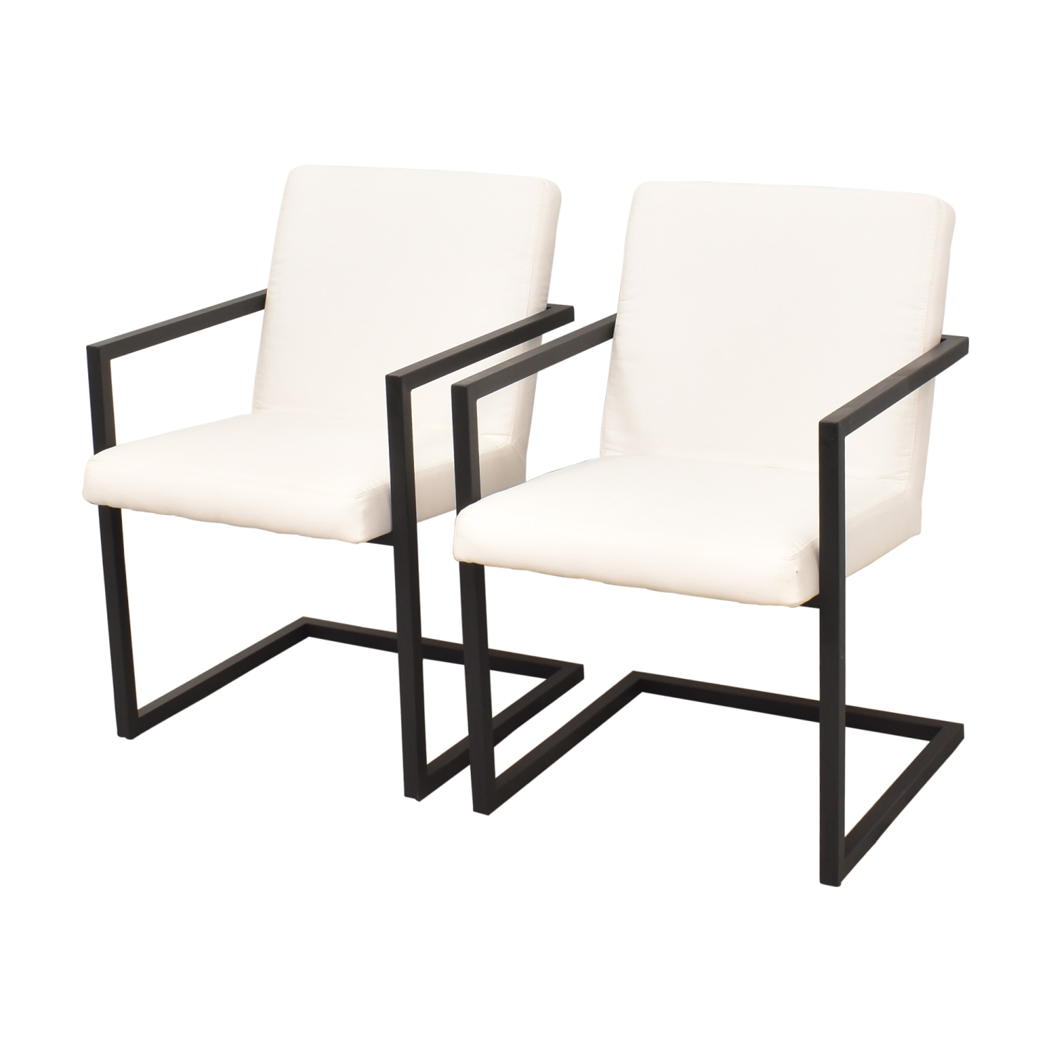 Lira 100cm Grey Metal Extending Dining Table & Corona Black Leg Chairs