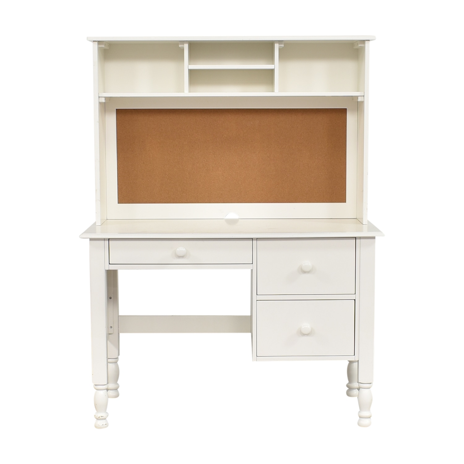 Catalina Kids Storage Desk & Tall Hutch