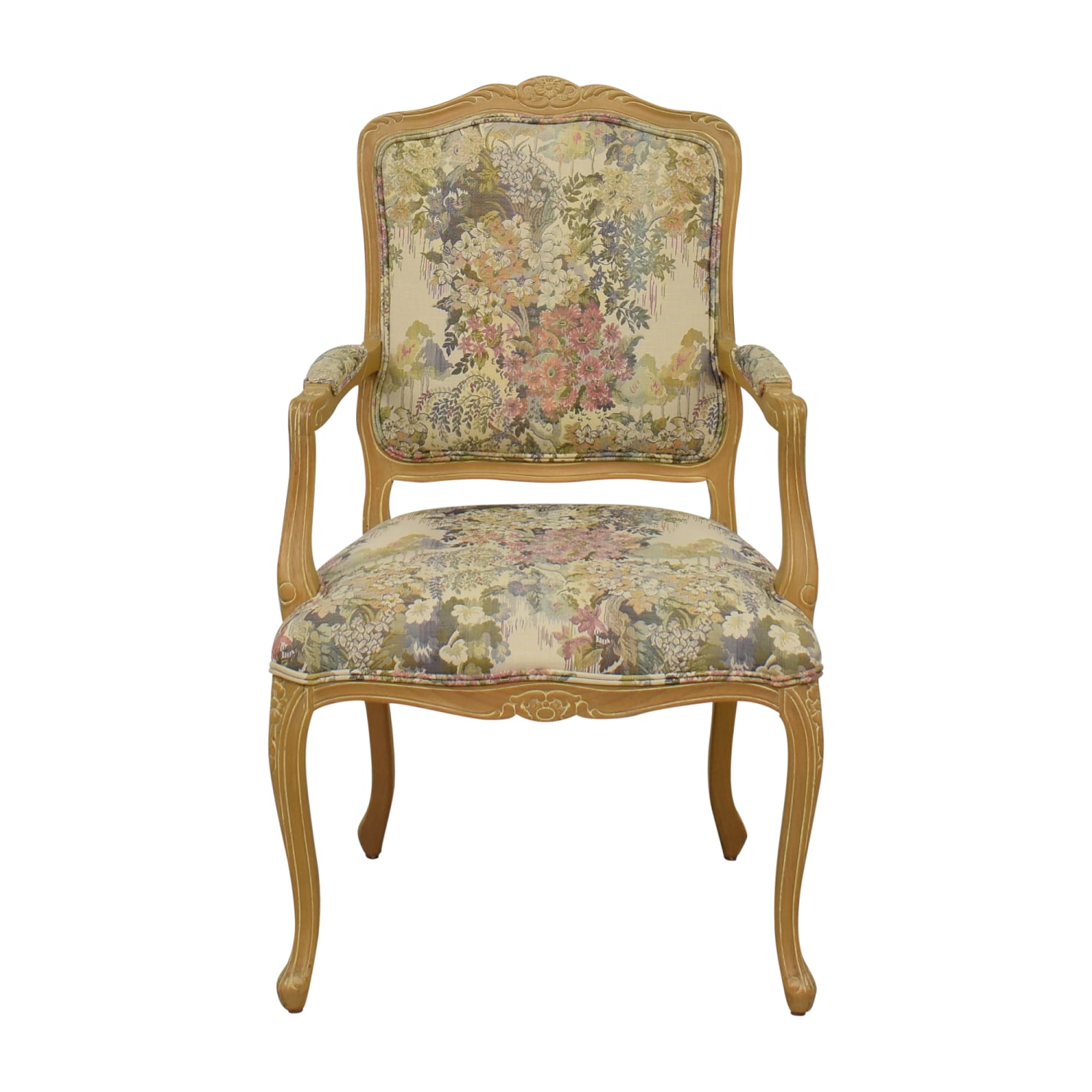 French Louis XV Style Arm Chair, 88% Off