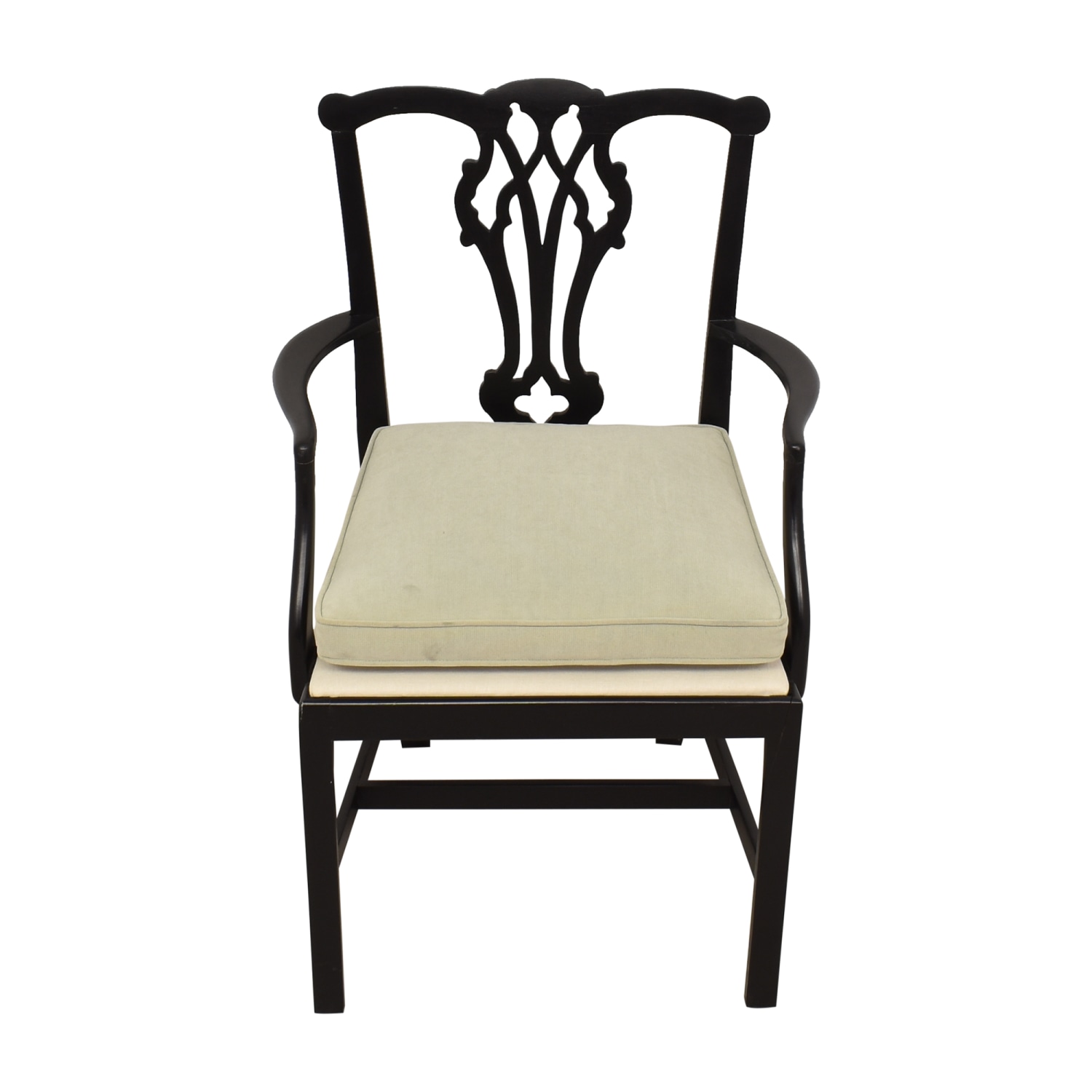 Vintage Chippendale Dining Arm Chair | 85% Off | Kaiyo