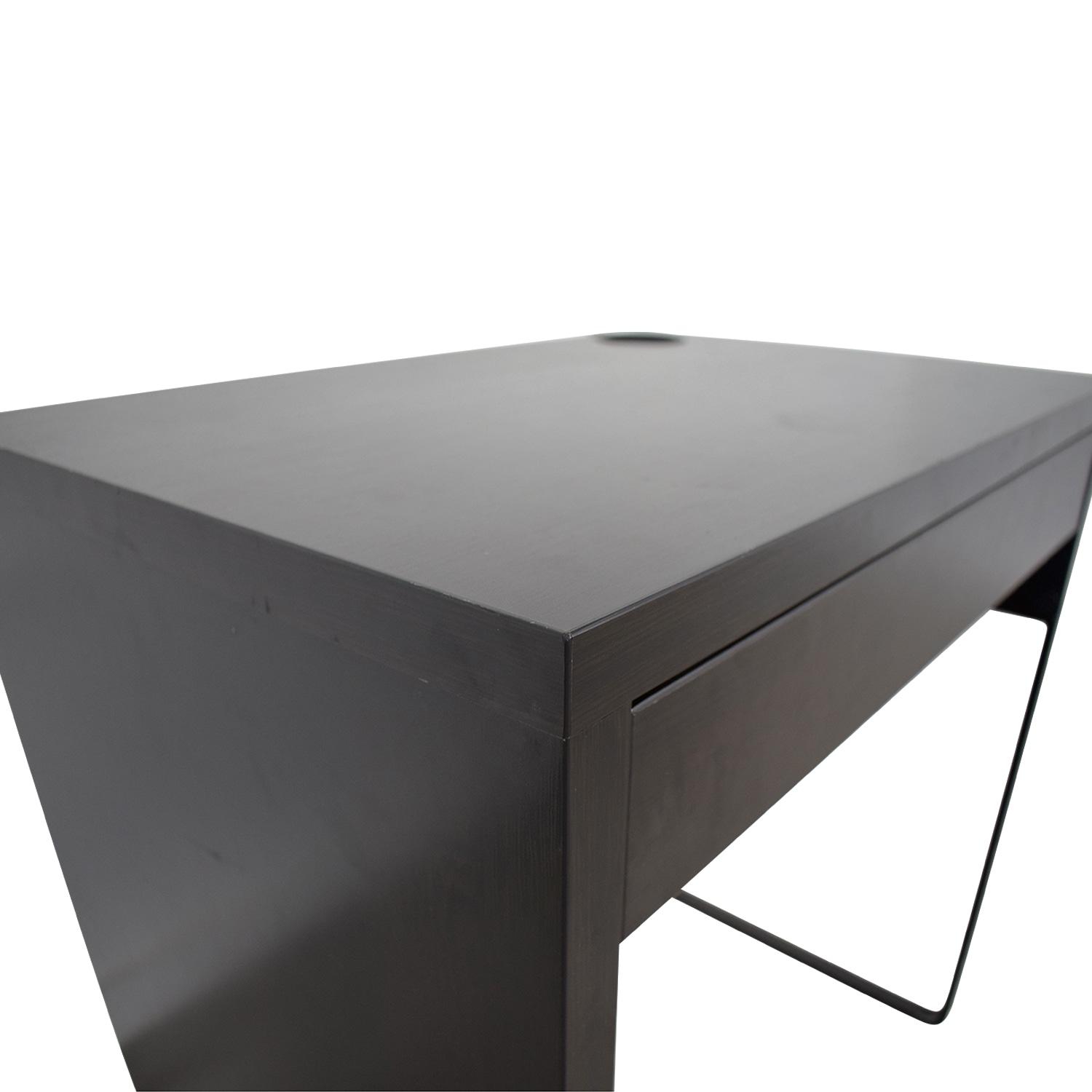 MICKE Desk, black-brown, 28 3/4x19 5/8 - IKEA