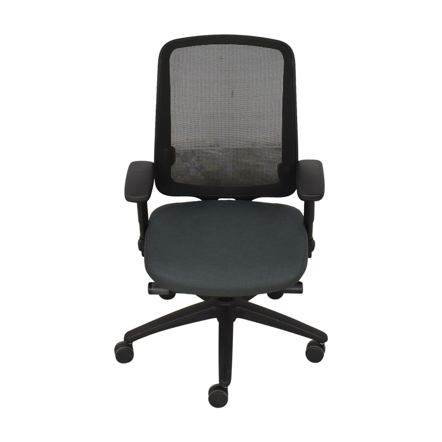 Allsteel Access Desk Chair (Black Mesh) - Used