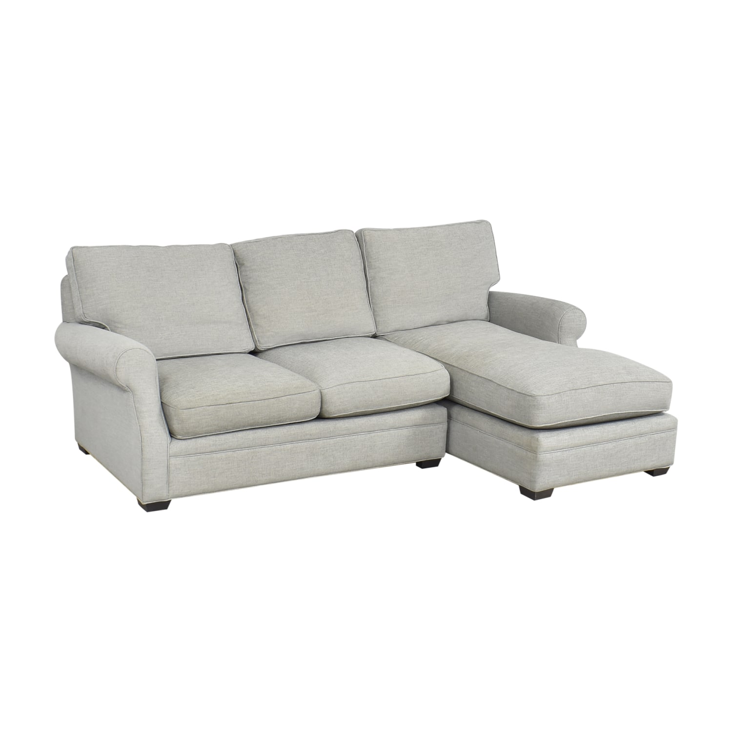 70% OFF - Arhaus Arhaus Landsbury Sectional Sofa with Chaise / Sofas