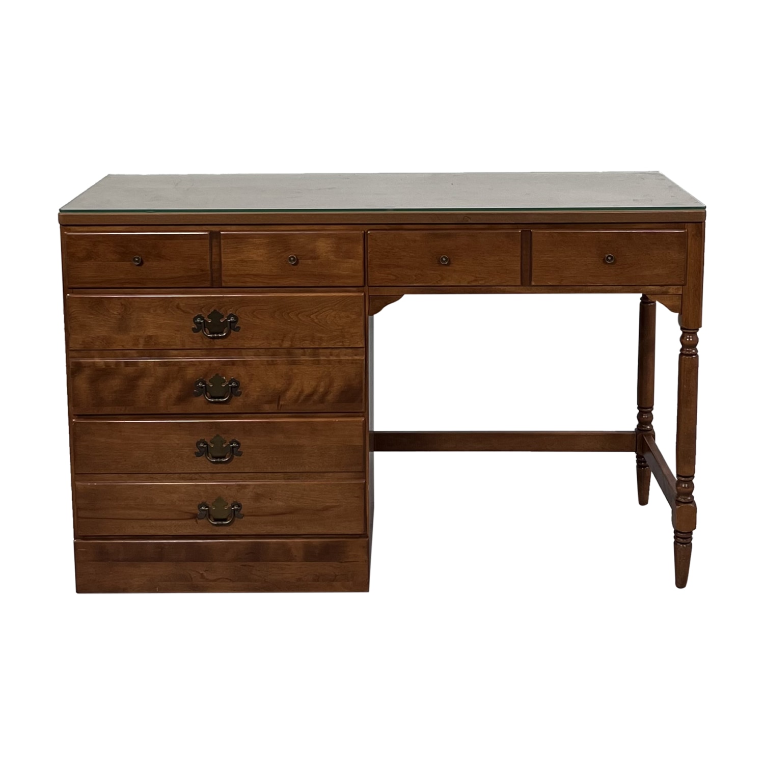 shop Ethan Allen Ethan Allen Vintage Pedestal Desk  online