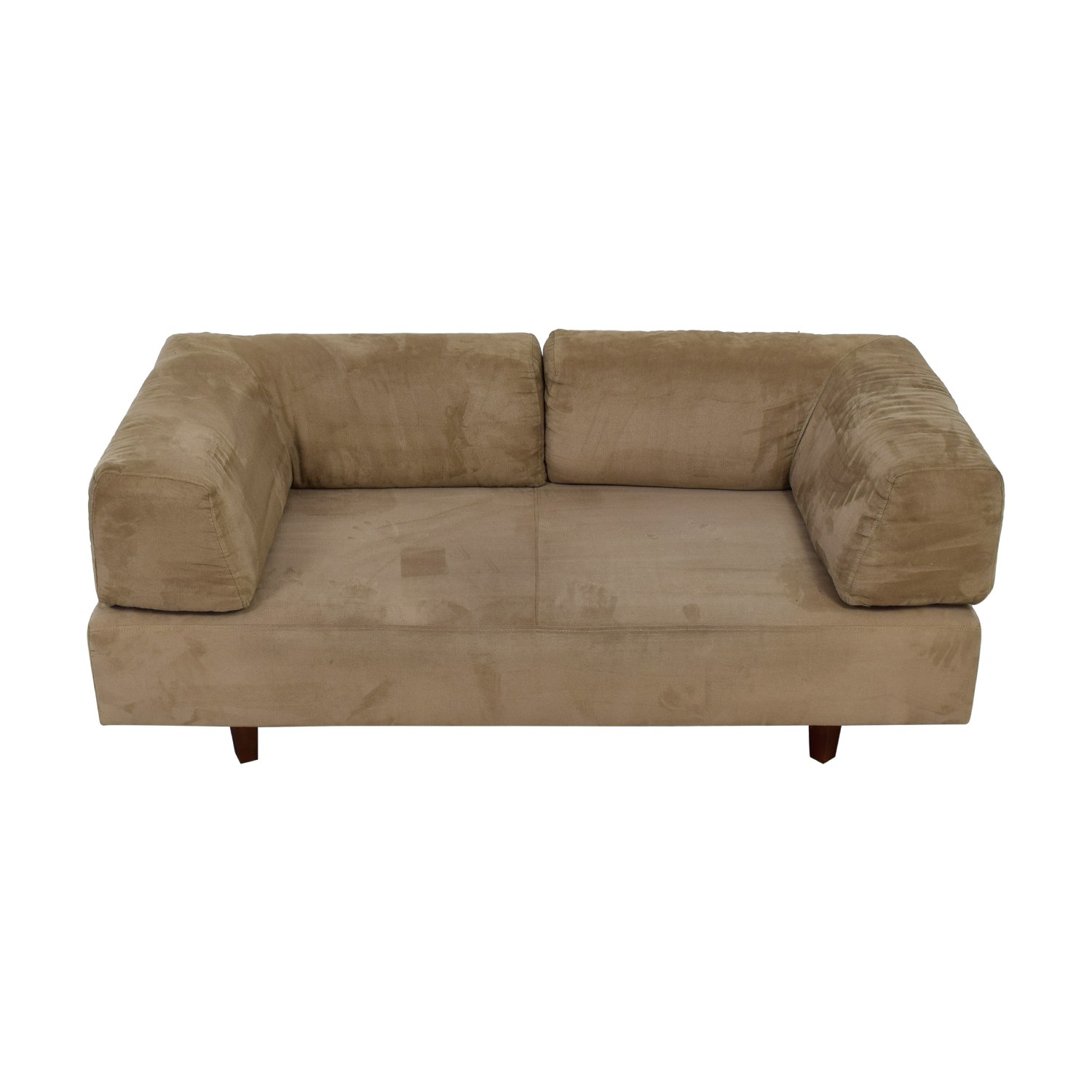 West Elm Beige Sofa with Removable Back Cushions, 61% Off