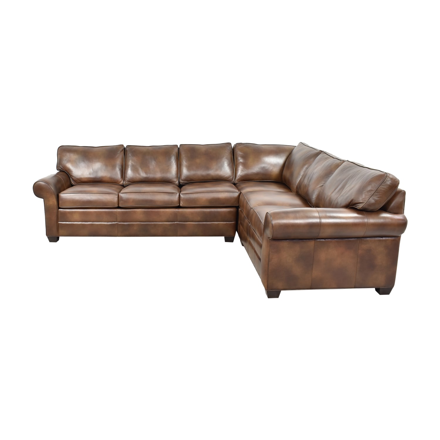 Ethan Allen Corner Sectional Sofa 65