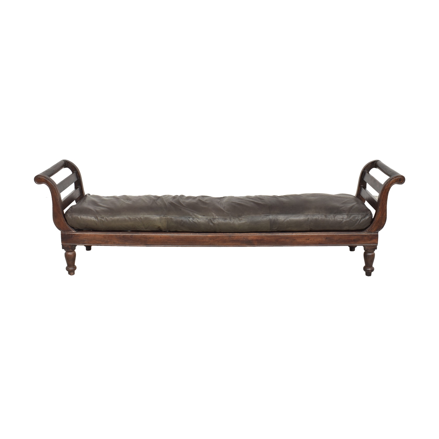 Vintage Upholstered Bench 