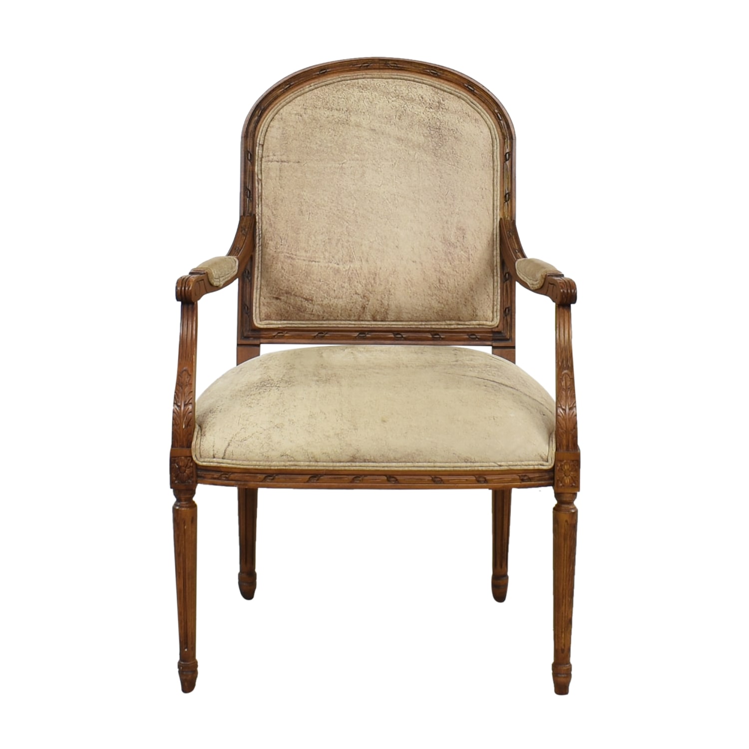 Vintage French Louis XV Dining Arm Chairs, 68% Off
