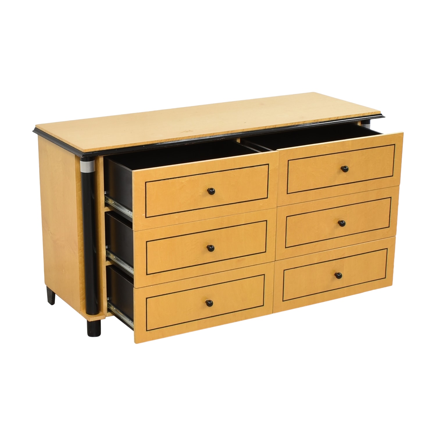  Biedermeier-Style Six Drawer Dresser discount