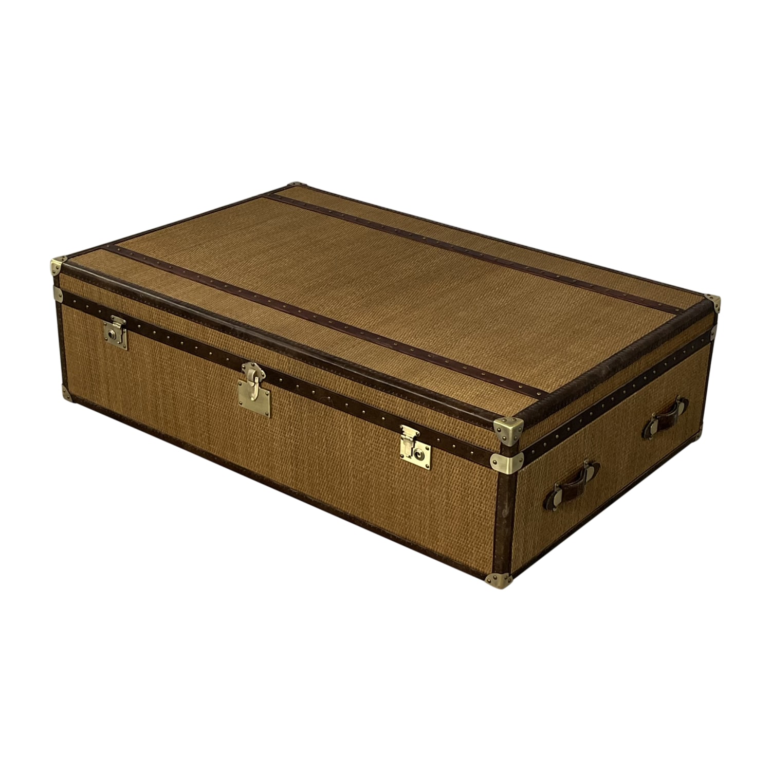 Restoration Hardware Mayfair Steamer Trunk Coffee Table