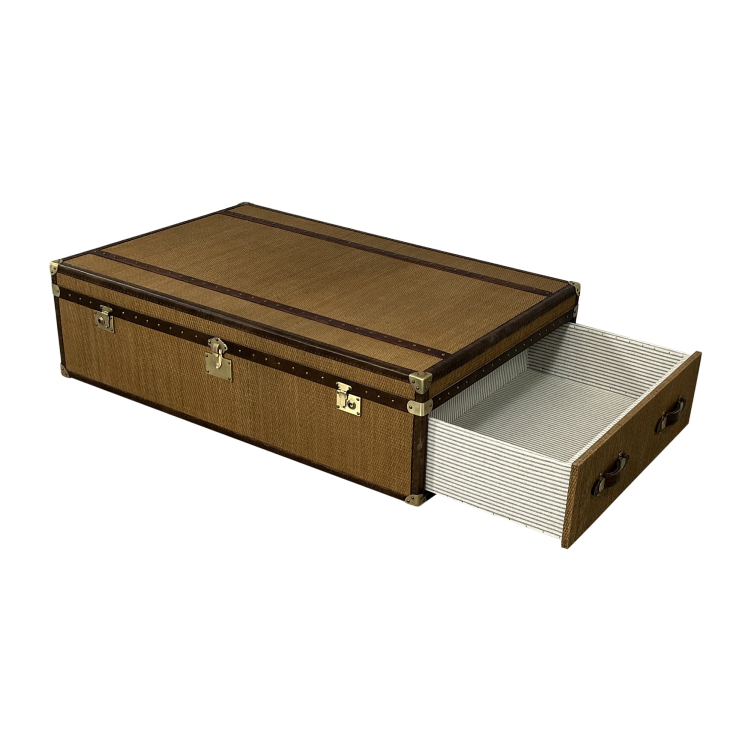 Restoration Hardware Mayfair Steamer Trunk Coffee Table