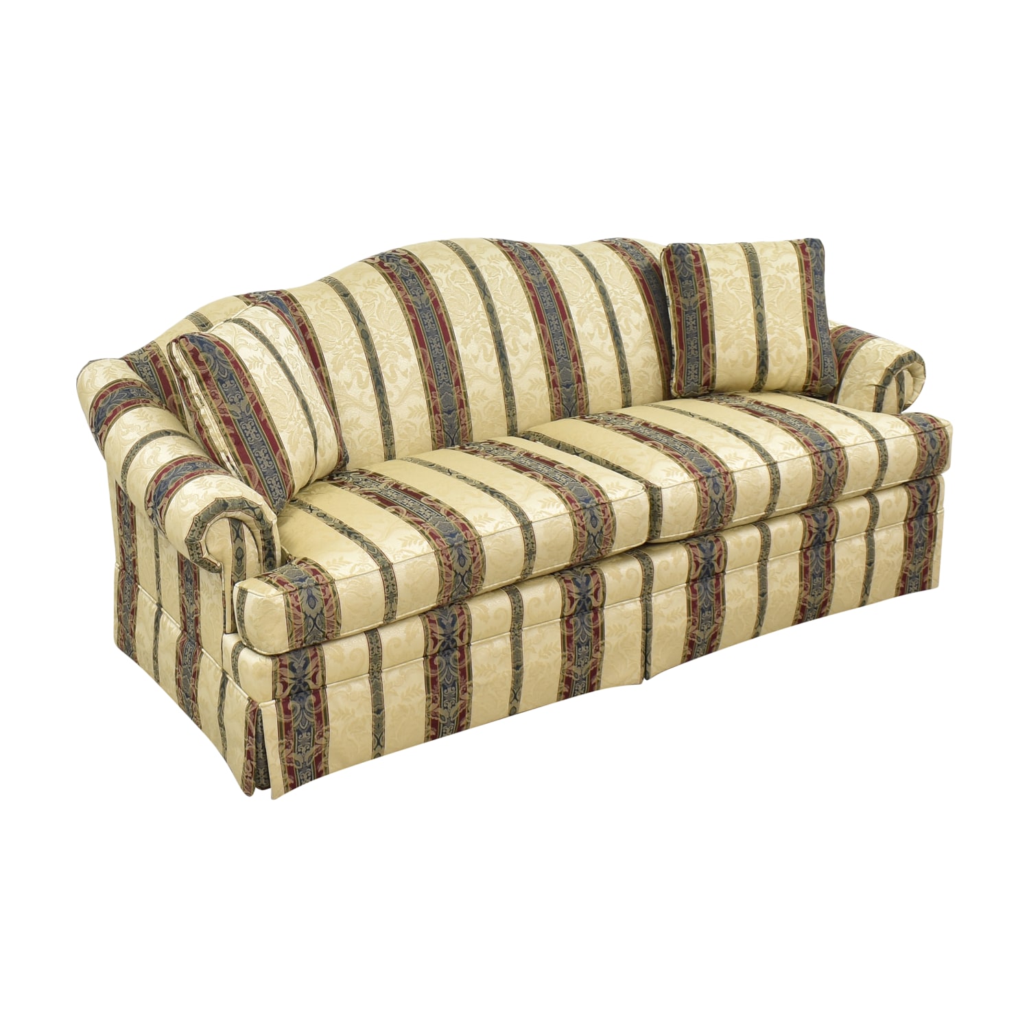 Thomasville Striped Sofa 85 Off Kaiyo