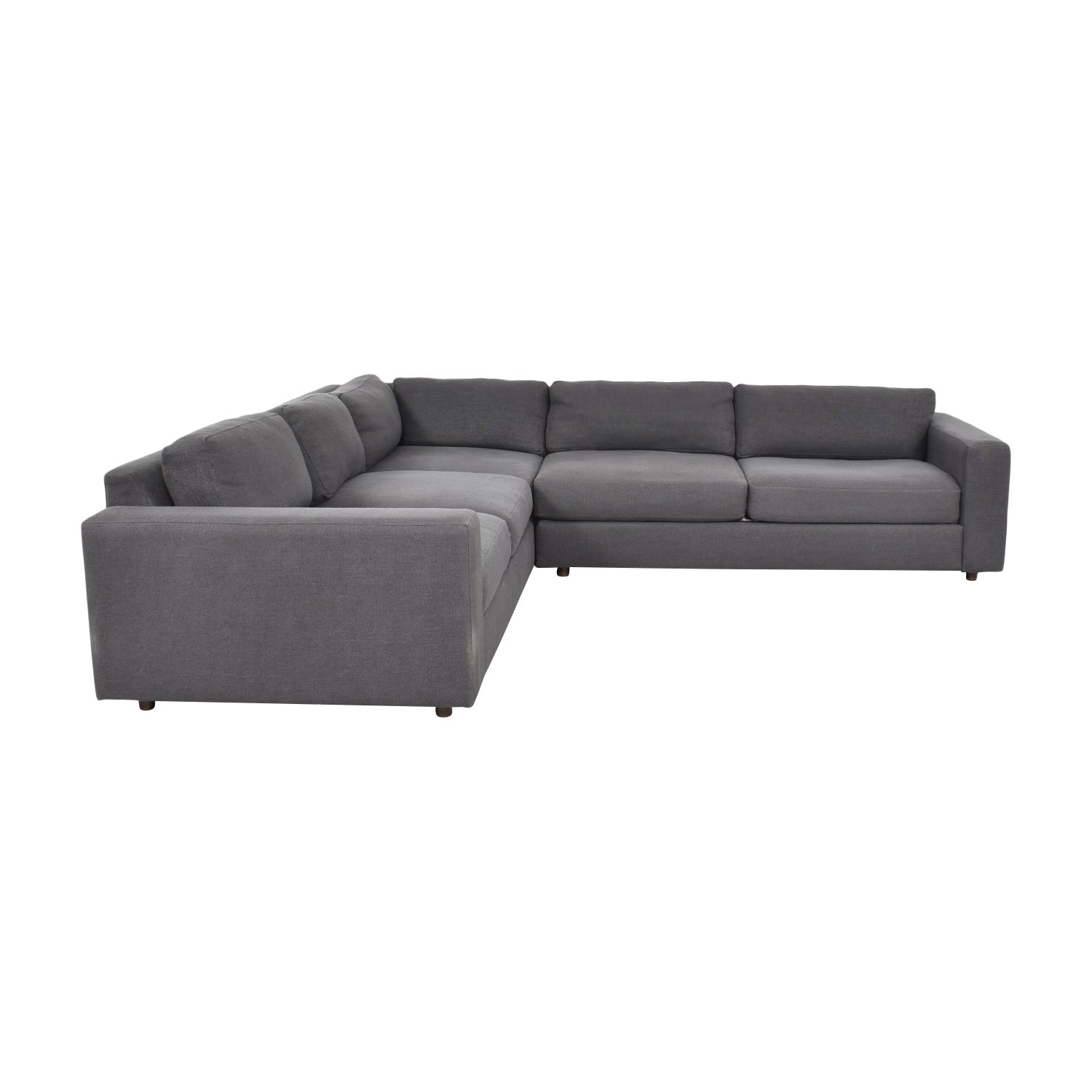 Urban 3 Piece L-Shaped Sectional, Sofa With Chaise