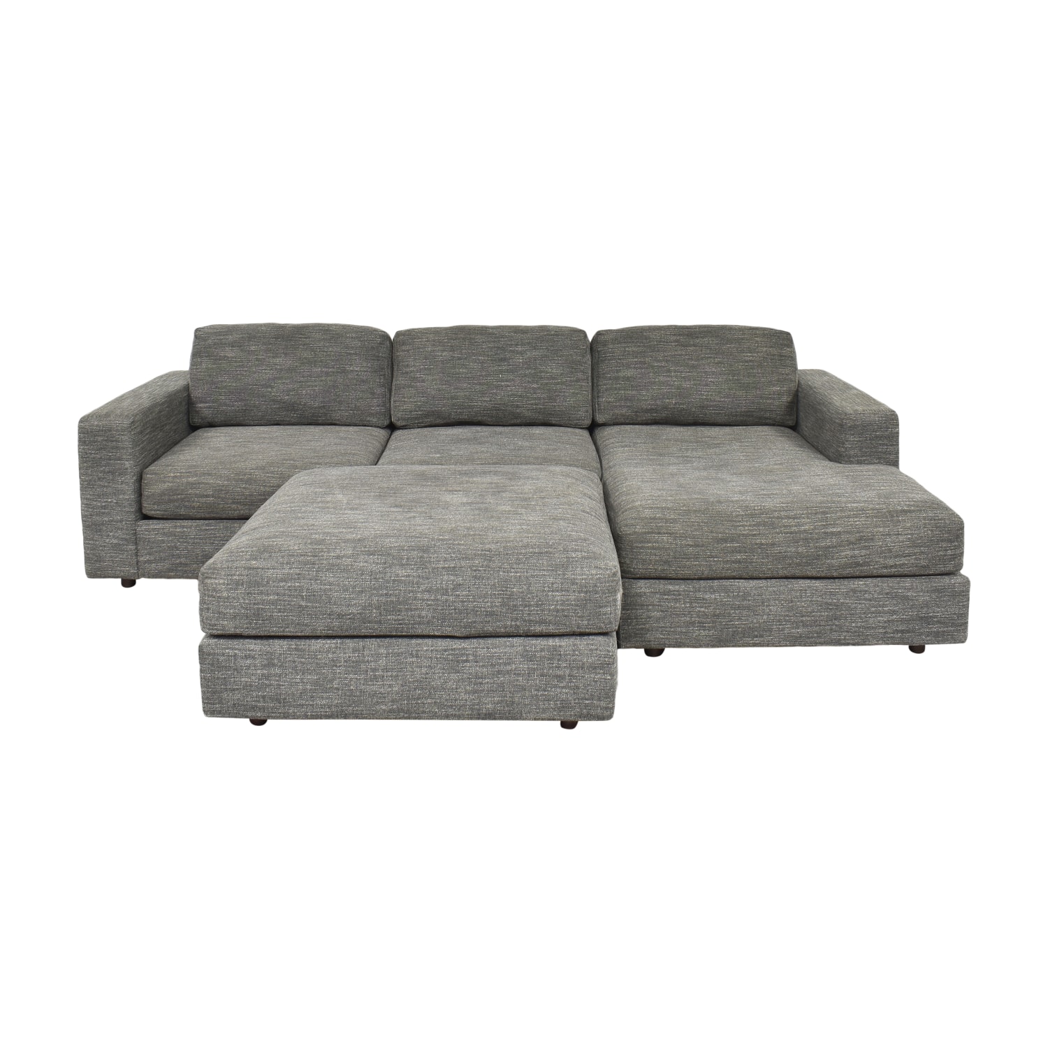 Chaise Sectional With Ottoman