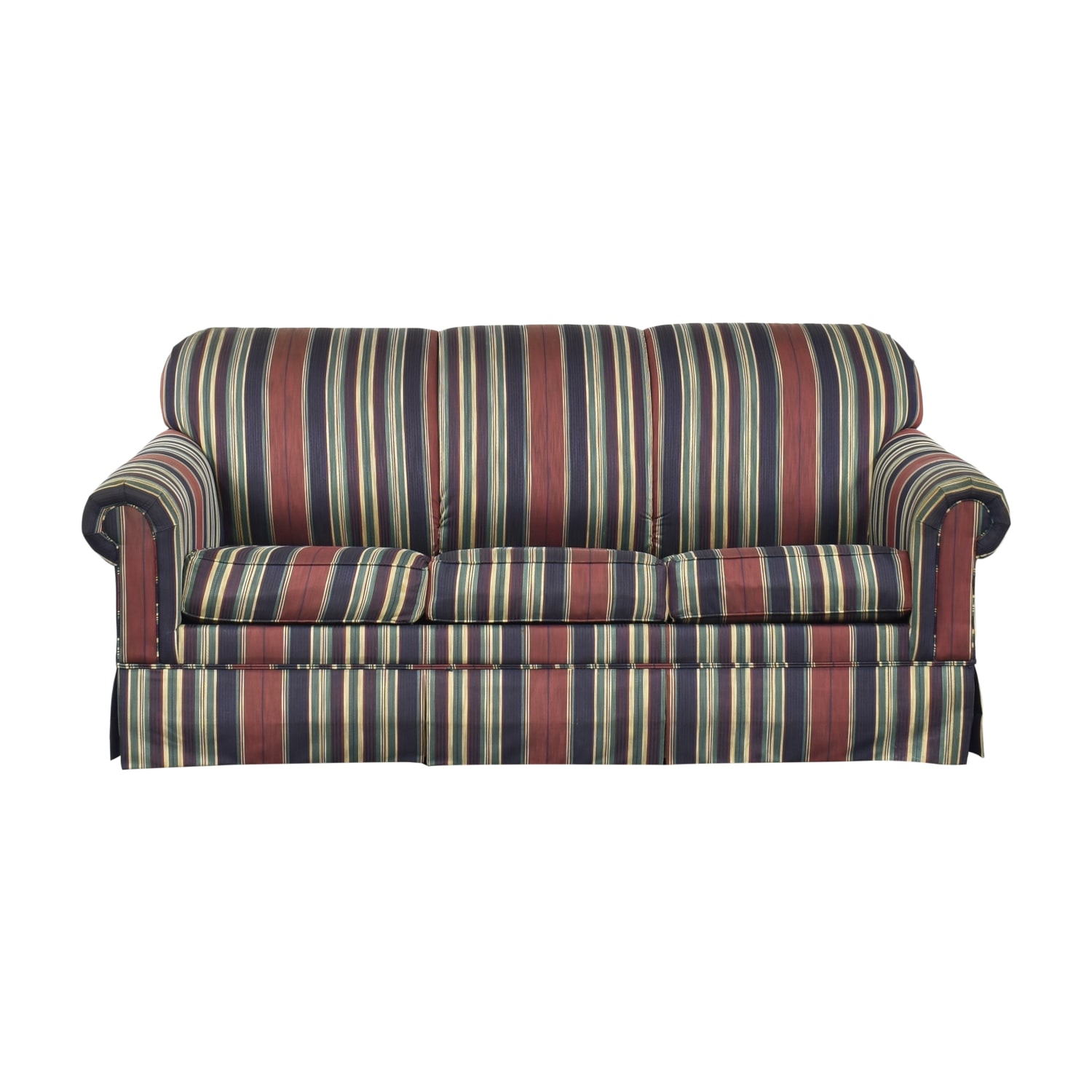 Broyhill Furniture Striped Sleeper Sofa