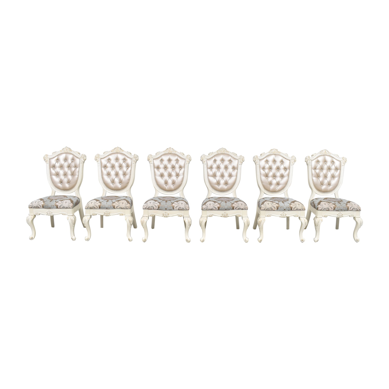 Acme Acme Reveles Upholstered Dining Chairs Chairs