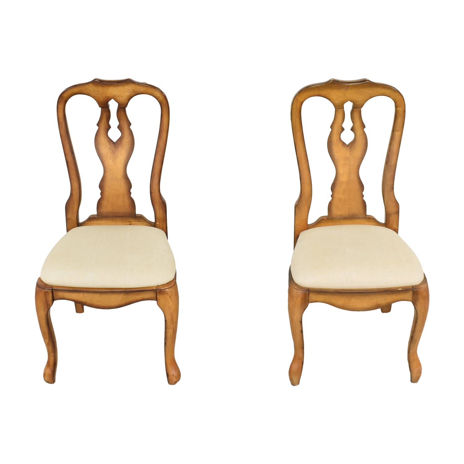 Williams Sonoma Queen Anne Dining Chairs, 78% Off