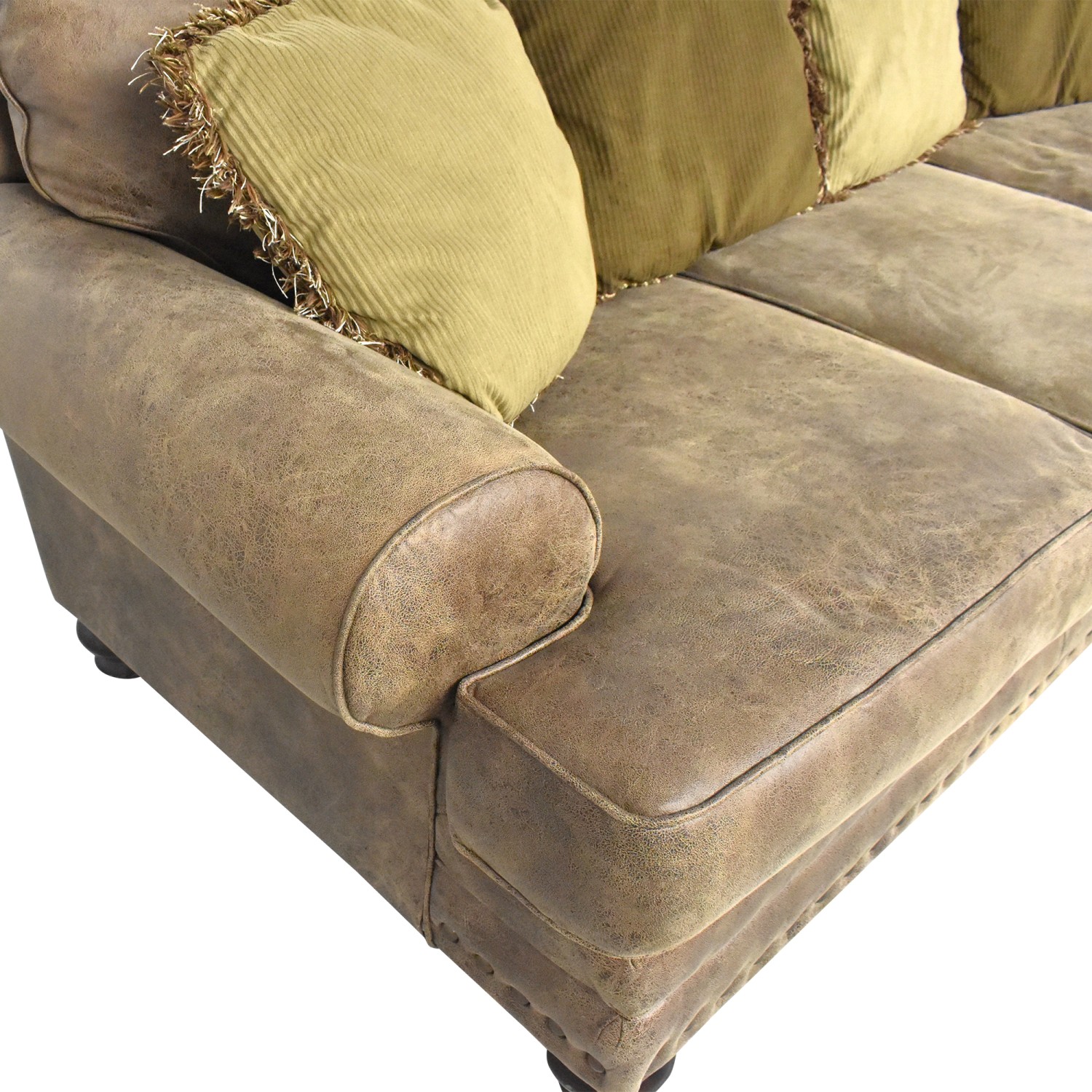 Wayfair Transitional Three Cushion Sofa