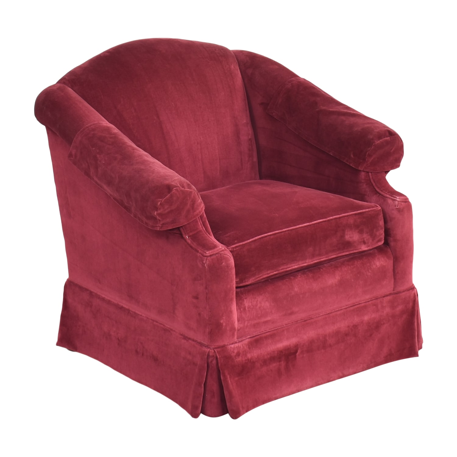 shop Clayton Marcus Traditional Swivel Club Chair Clayton Marcus Accent Chairs