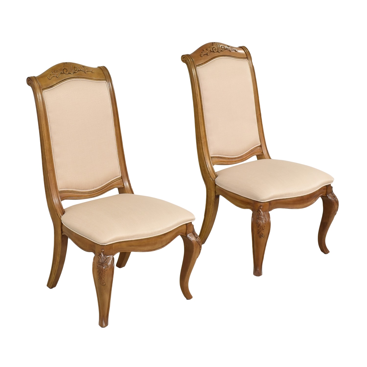 American Drew French Provincial Dining Side Chairs | 75% Off | Kaiyo