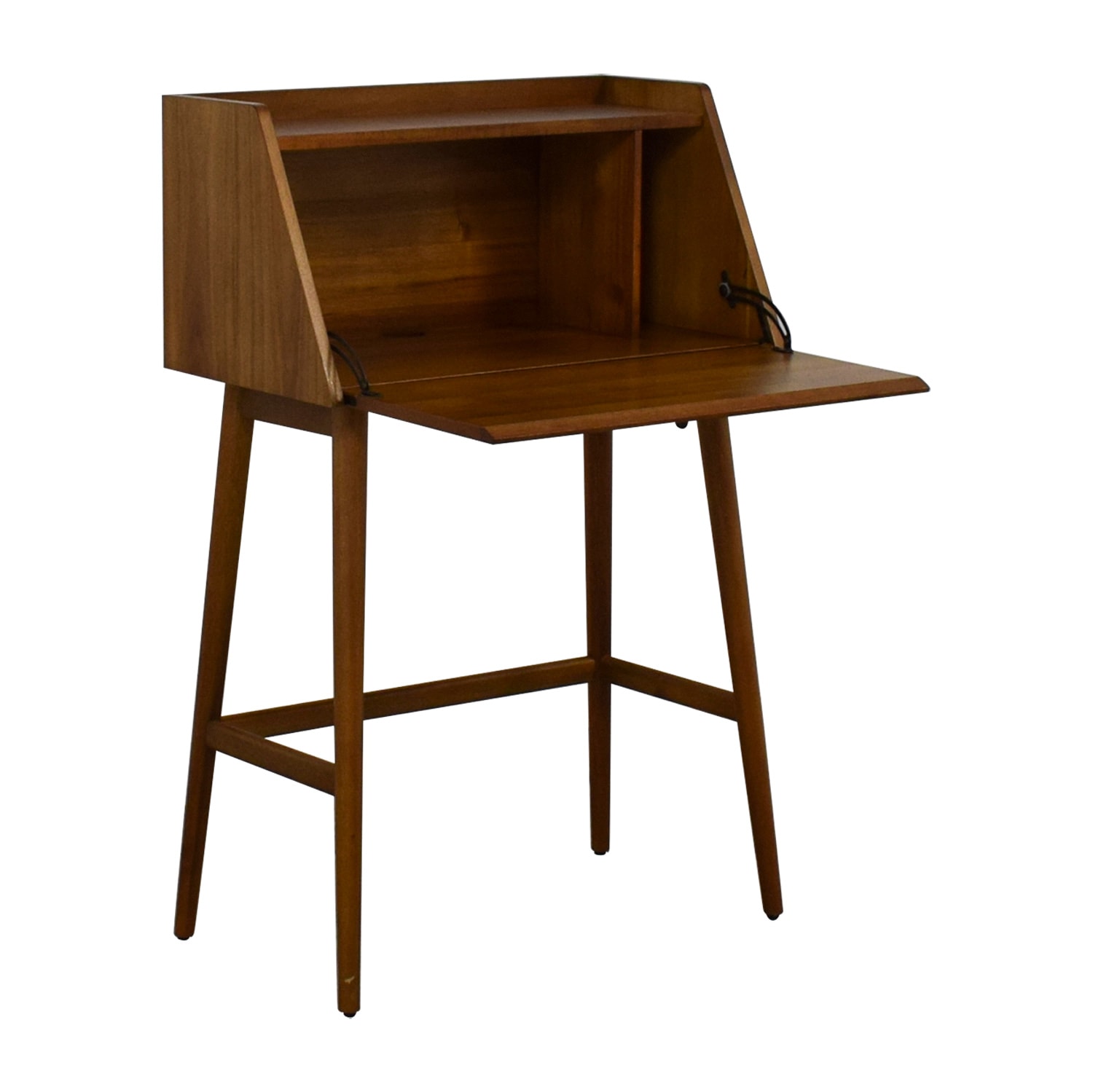 Mid-Century Mini Secretary Desk (28)