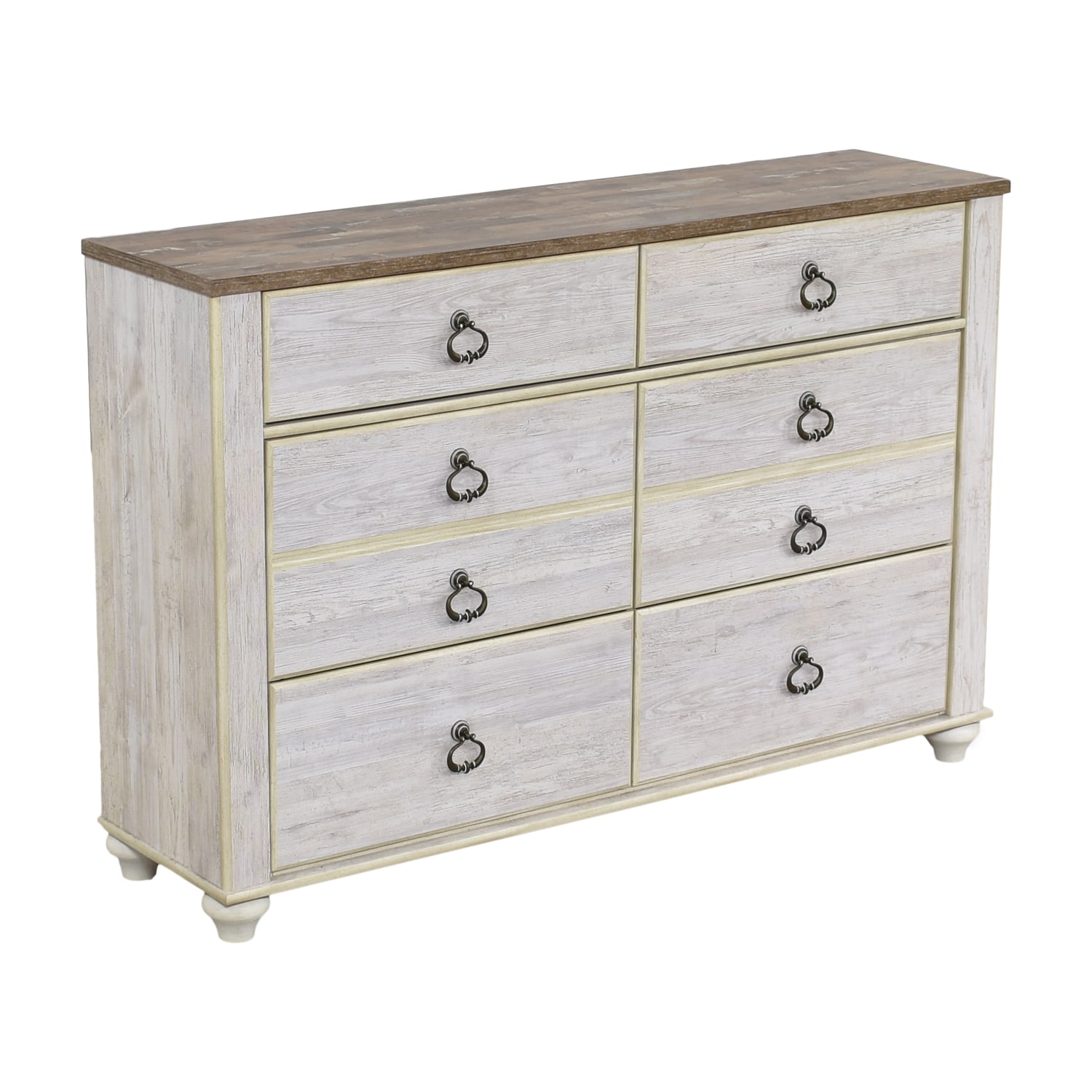 Ashley Furniture Willowton Six Drawer Dresser 44 Off Kaiyo