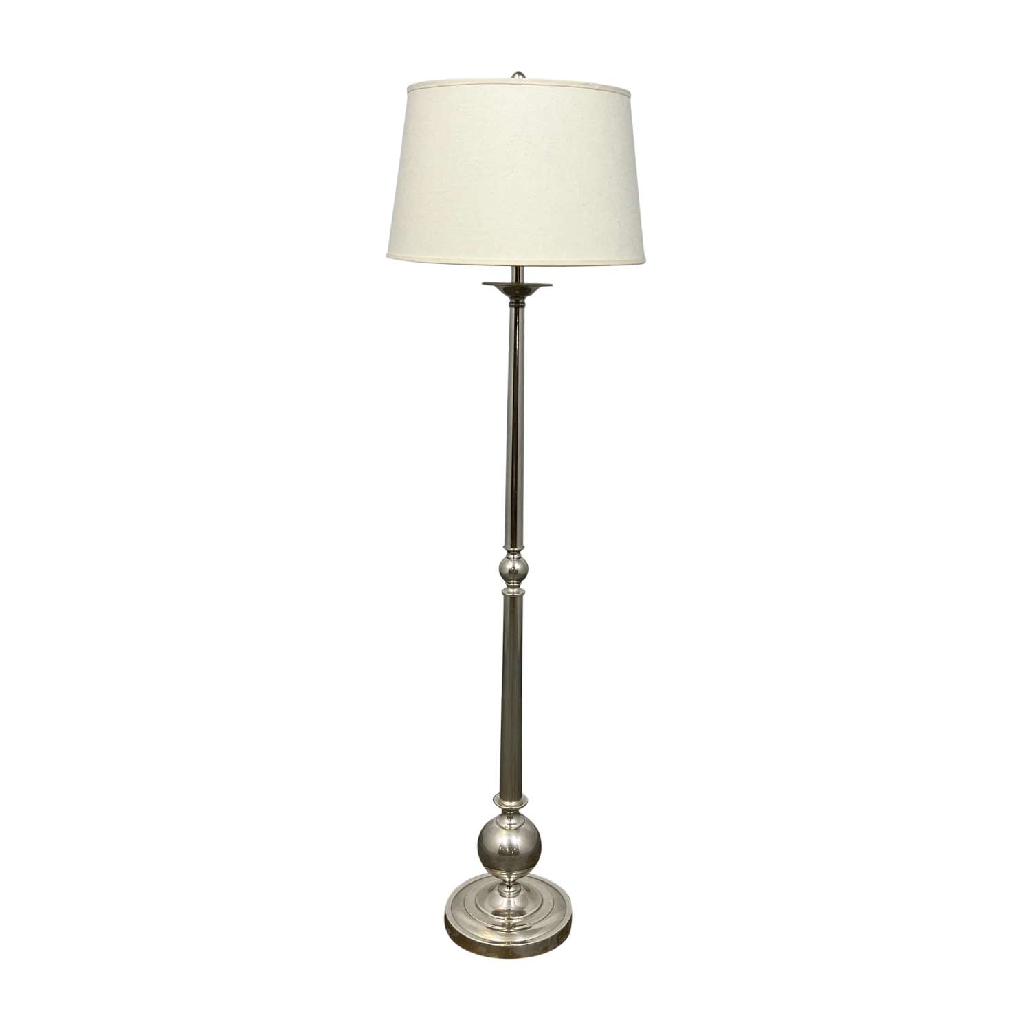 Stiffel Redondo Antique Brass Floor Lamp