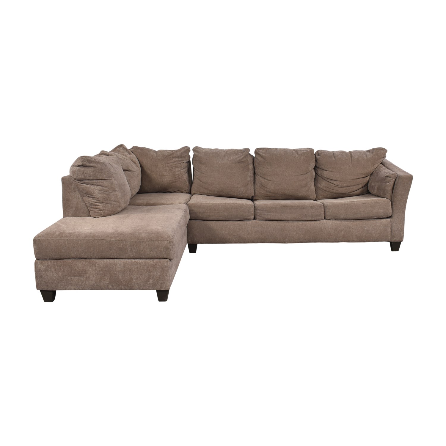 Bob's Discount Furniture Virgo Two Piece Chaise Sleeper Sectional 