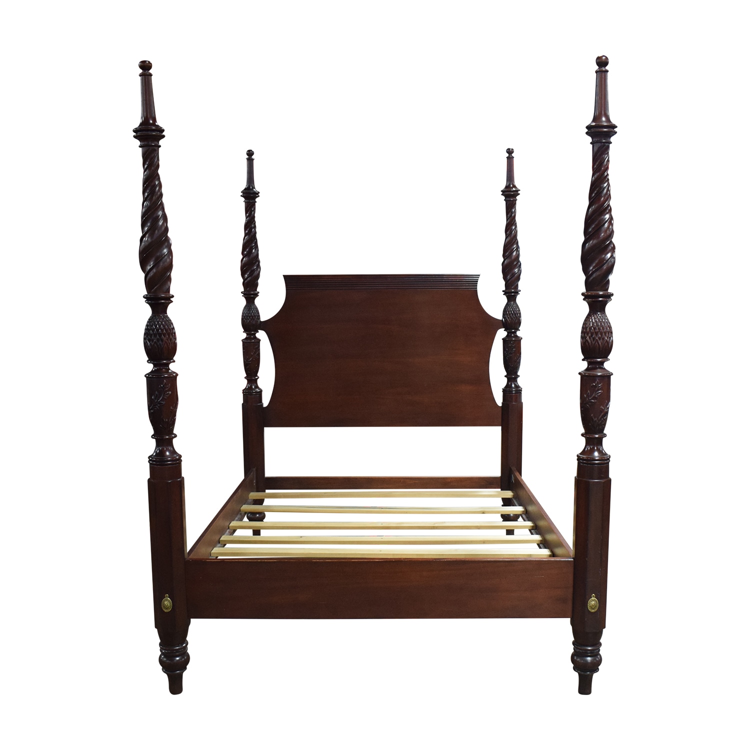 Lexington Furniture Lexington Furniture Wood Four Poster Queen Bedframe price