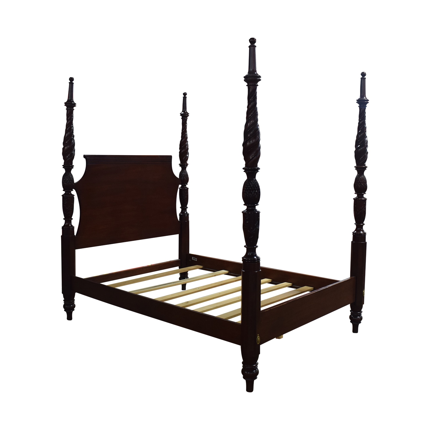 buy Lexington Furniture Lexington Furniture Wood Four Poster Queen Bedframe online