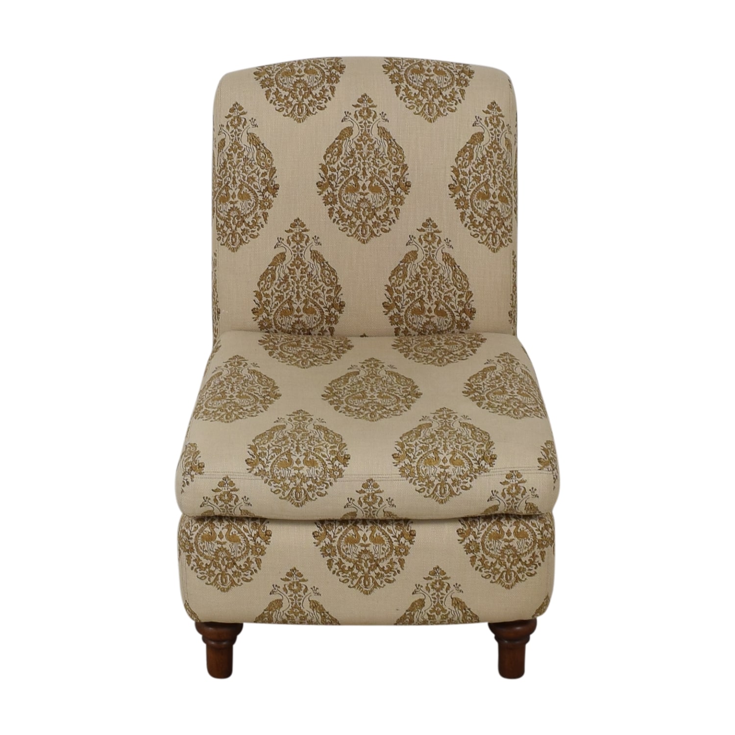 shop Pottery Barn Beige Upholstered Chair Pottery Barn