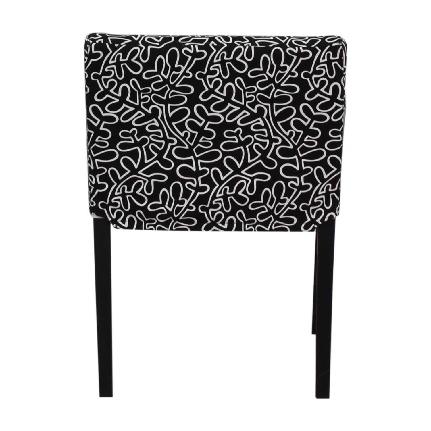  Black and White Print Chair nyc